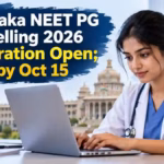 Karnataka NEET PG Counselling 2026 Registration