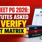 MCC NEET PG 2026: Institutes Asked to Verify Seat Matrix