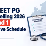 MP NEET PG Counselling 2026 Round 1 Tentative Schedule Out