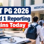 NEET PG 2026 Round 1 Reporting Begins Today
