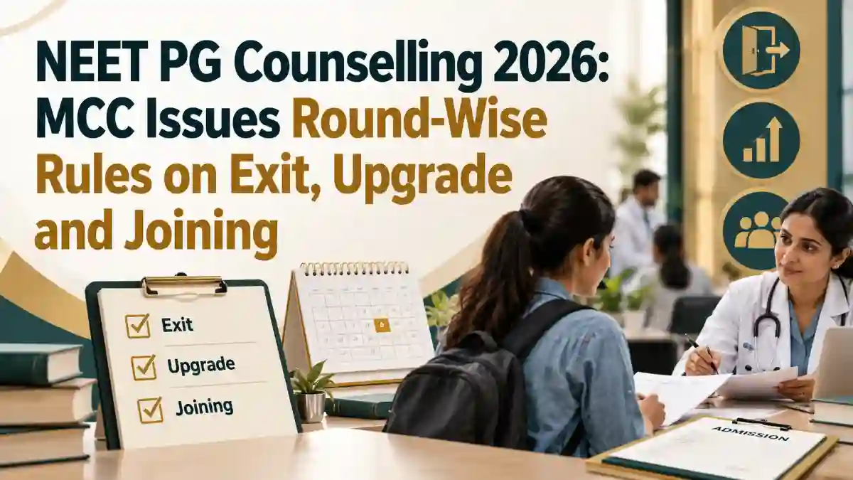 NEET PG Counselling 2026 Rules