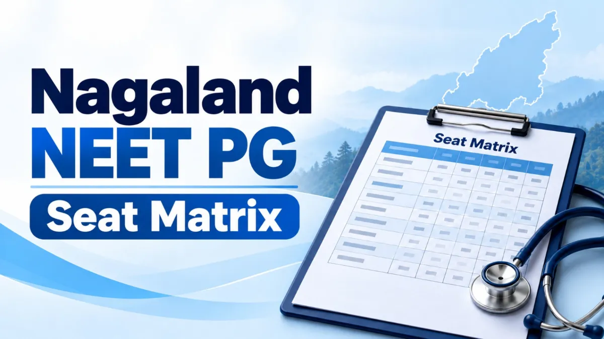 Nagaland NEET PG Seat Matrix