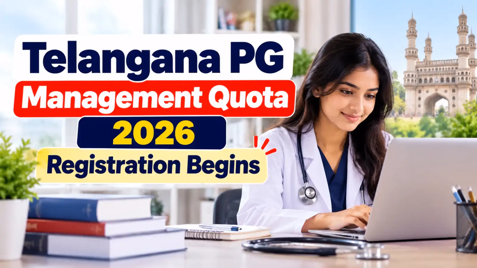 Telangana PG Management Quota 2026 Registration Begins