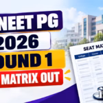 UP NEET PG 2026 Round 1 Seat Matrix Out