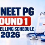 UP NEET PG Round 1 Counselling Schedule 2026